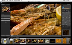 OK, we ate the subject. Lightroom has an equal appetite for raw images!