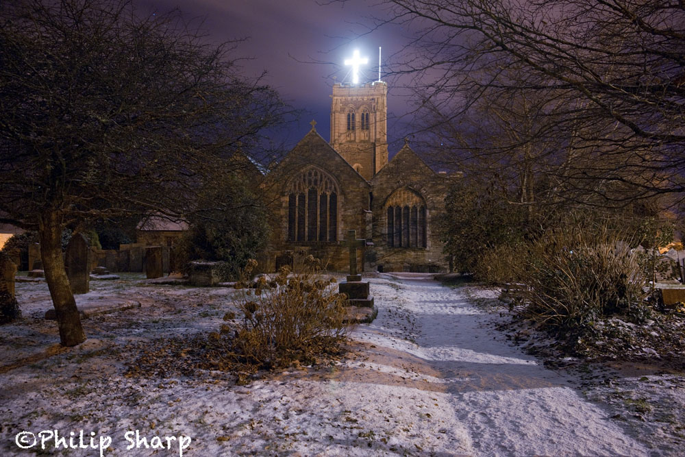 St. martins at night in snow.jpg
