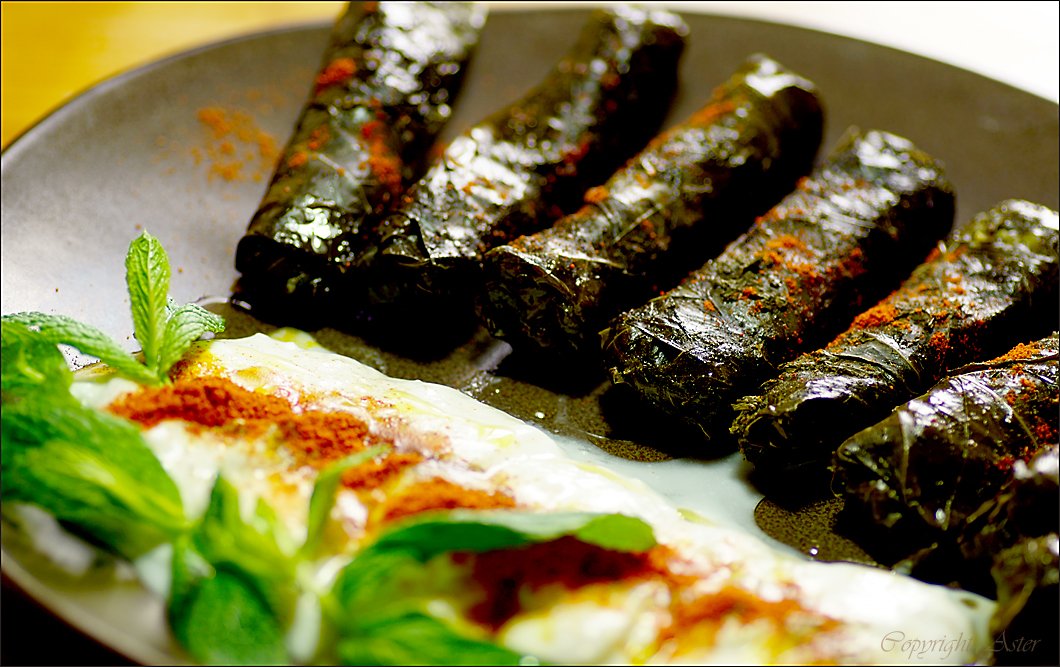 Struffed Vine Leaves and Mint.jpg